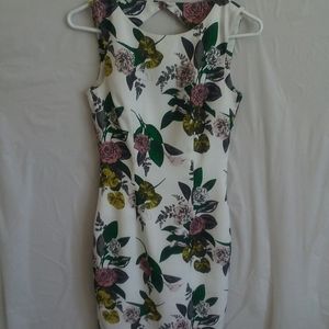 3 for $30.00 H & M floral white dress size
